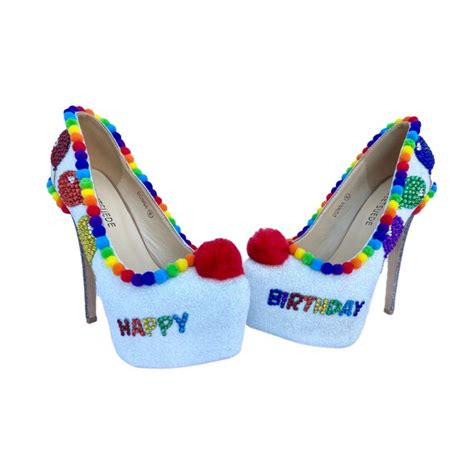 happy birthday heels|birthday heels designer.